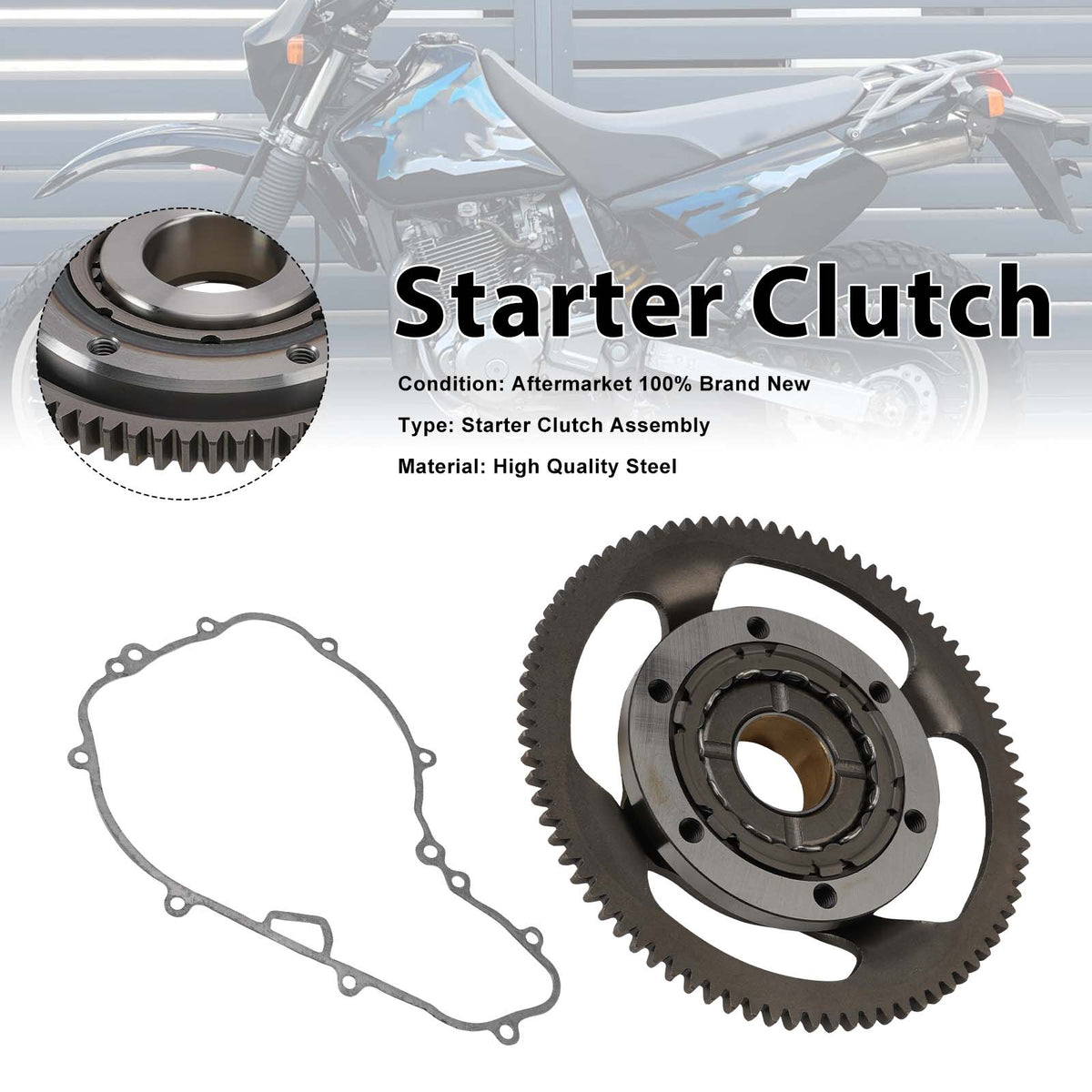1988 Kawasaki KL600 KLR600 KL600-B4 One Way Starter Clutch Kit Generic