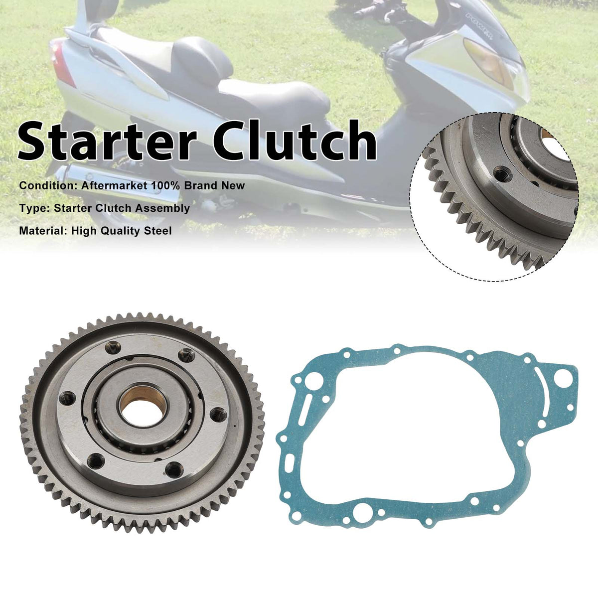 Suzuki 12600-15820 One Way Starter Clutch Kit 12600-15822 Generic