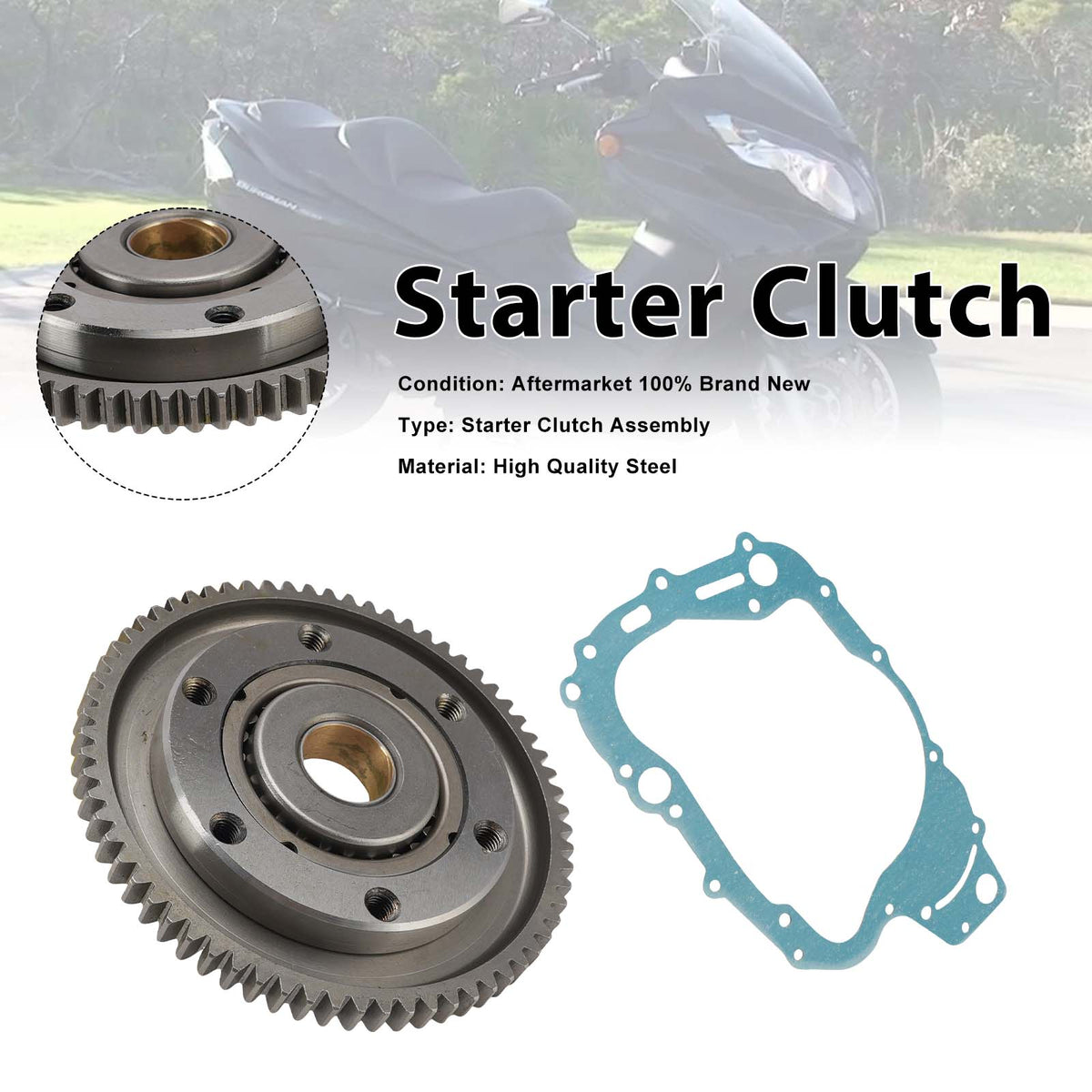 Suzuki 12600-15820 One Way Starter Clutch Kit 12600-15822 Generic