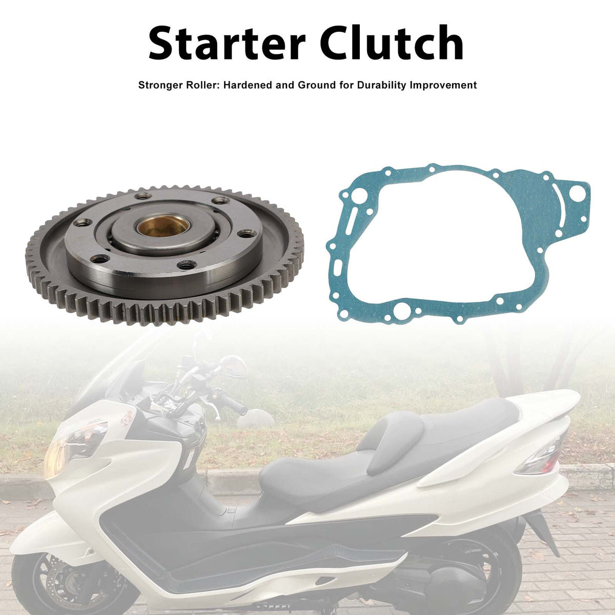 1999-2002 Suzuki AN400 Burgman 400 X/K2 One Way Starter Clutch Kit 12600-15822 Generic