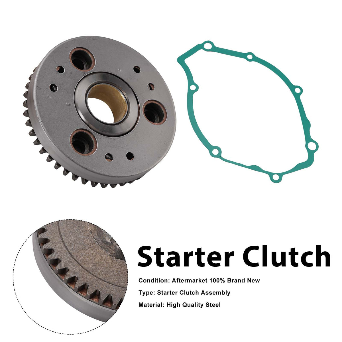 2008-2017 Yamaha TTR125L TT-R125 One Way Starter Clutch Kit 5VL-E5517 Generic