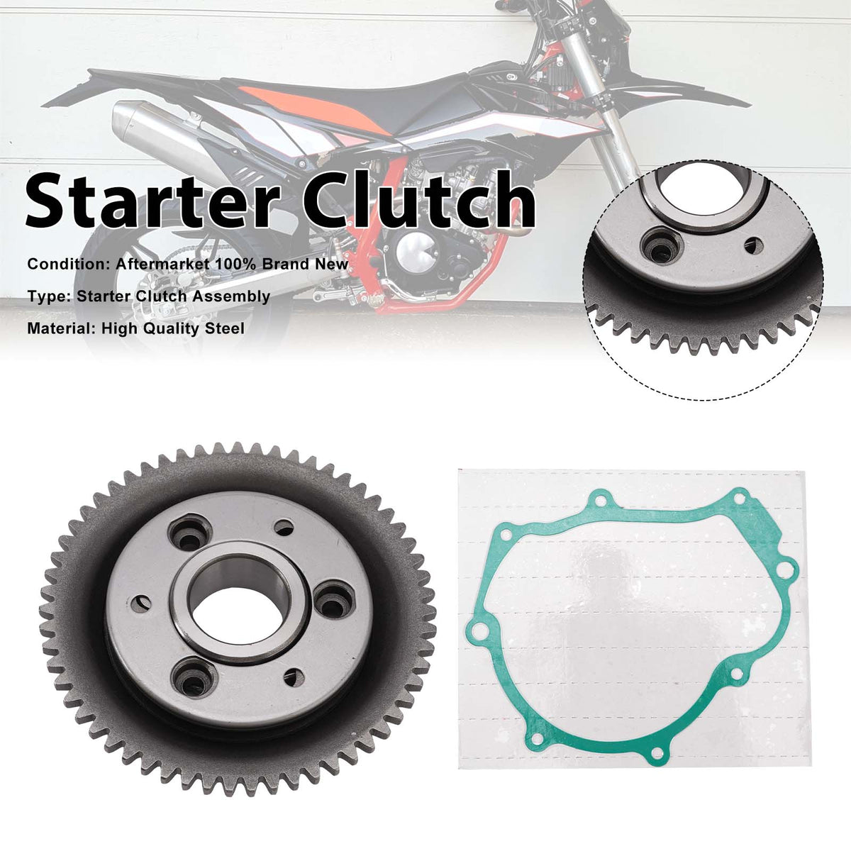2013-2021 Beta RR 125 LC 4T One Way Starter Clutch 021.07.011.00.00 Generic