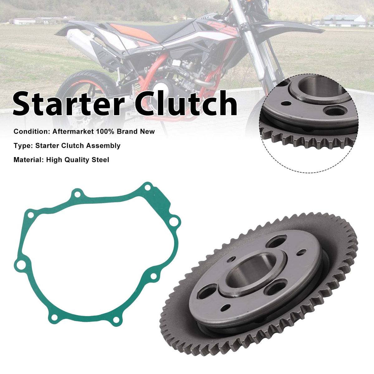 2013-2021 Beta RR 125 LC 4T One Way Starter Clutch 021.07.011.00.00 Generic