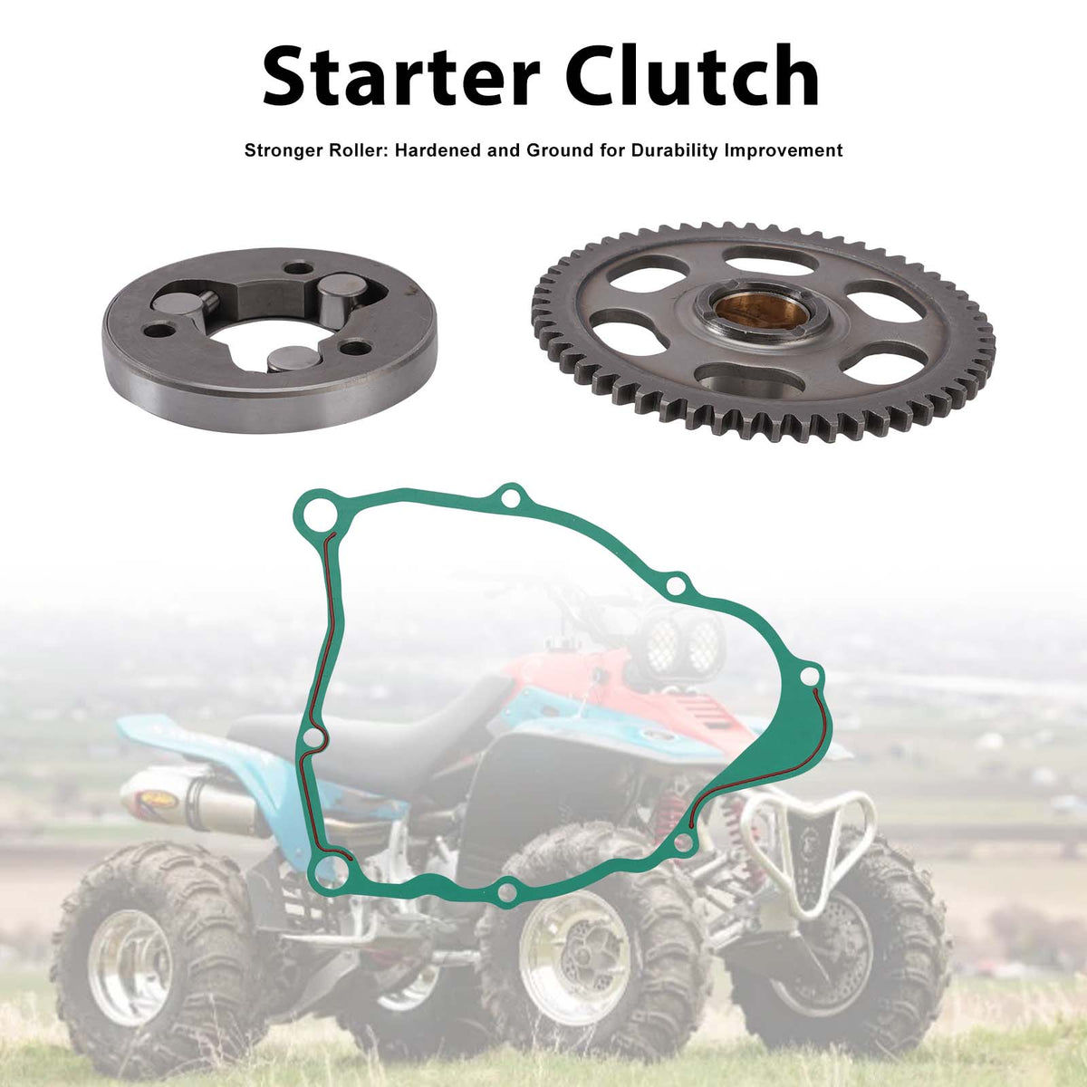 1992-1998 Yamaha YFB250 Timberwolf 2WD One Way Starter Clutch Kits Generic