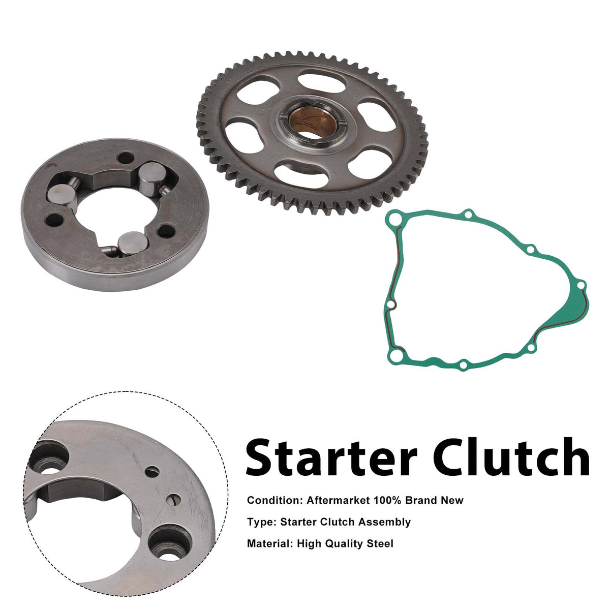 1994-2001 Yamaha YFB250FW Timberwolf 4WD One Way Starter Clutch Kits Generic