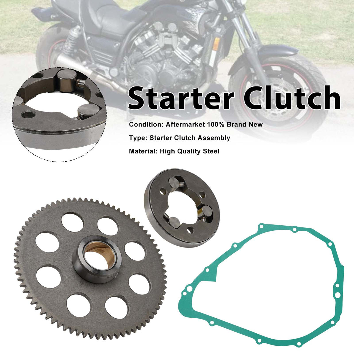 1990-1999 Yamaha VMAX12 V-MAX (JP) One Way Starter Clutch Kits Generic
