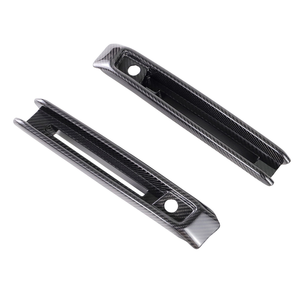 2019-2023 Mercedes Benz G-Class W464 W463A G63 Carbon Fiber Front Bumper Fog Lights Frame Generic