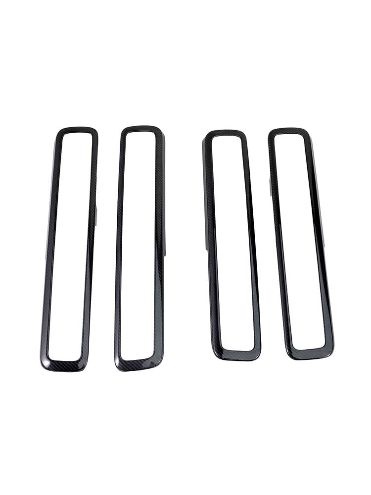 2019-2023 Mercedes Benz G-Class W464 W463A Dry Carbon Fiber Inner Door Frame Cover Trim Generic