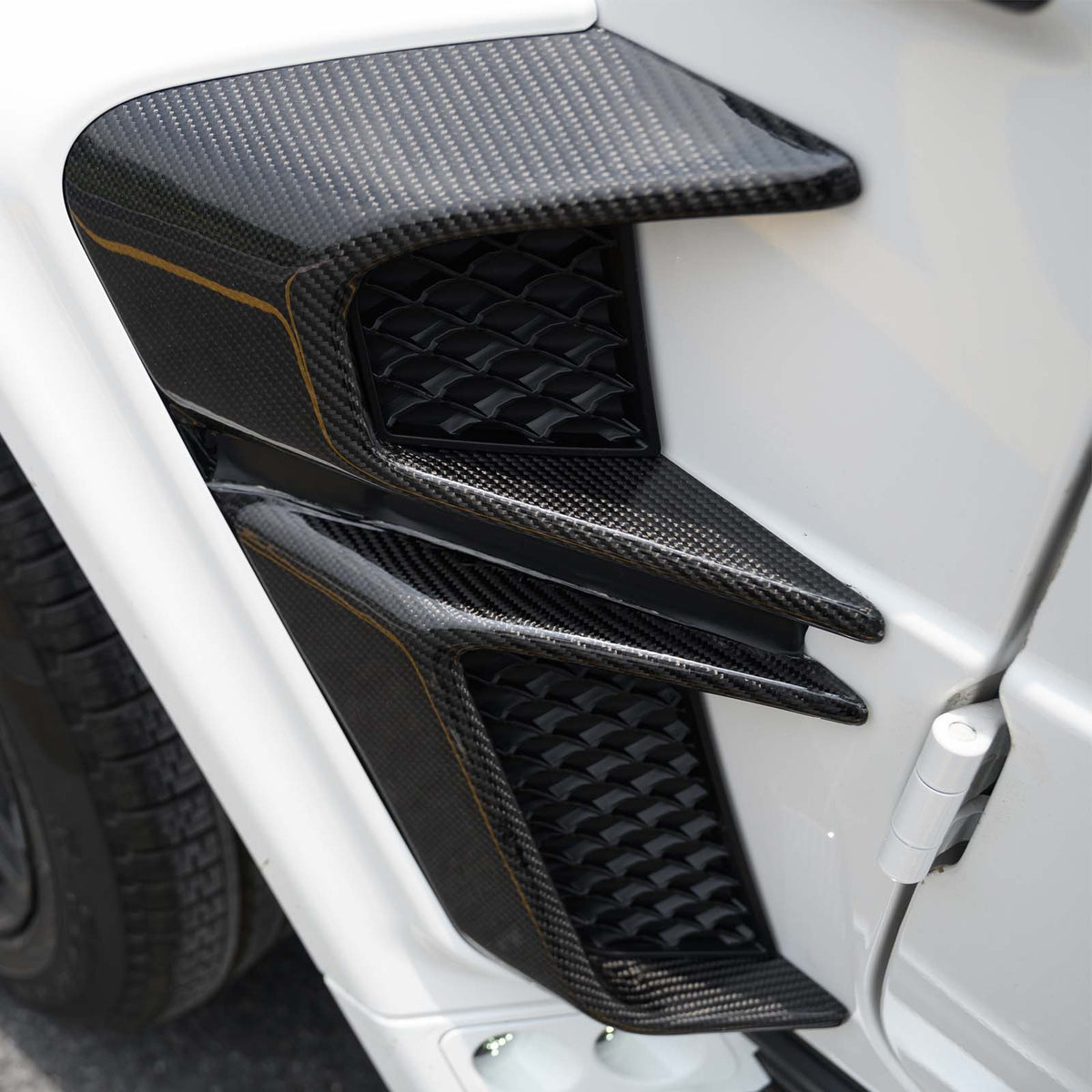 2019- Mercedes Benz W464 W463A B700 B800 Widebody Dry Carbon Fender Flares Arch Trims Generic