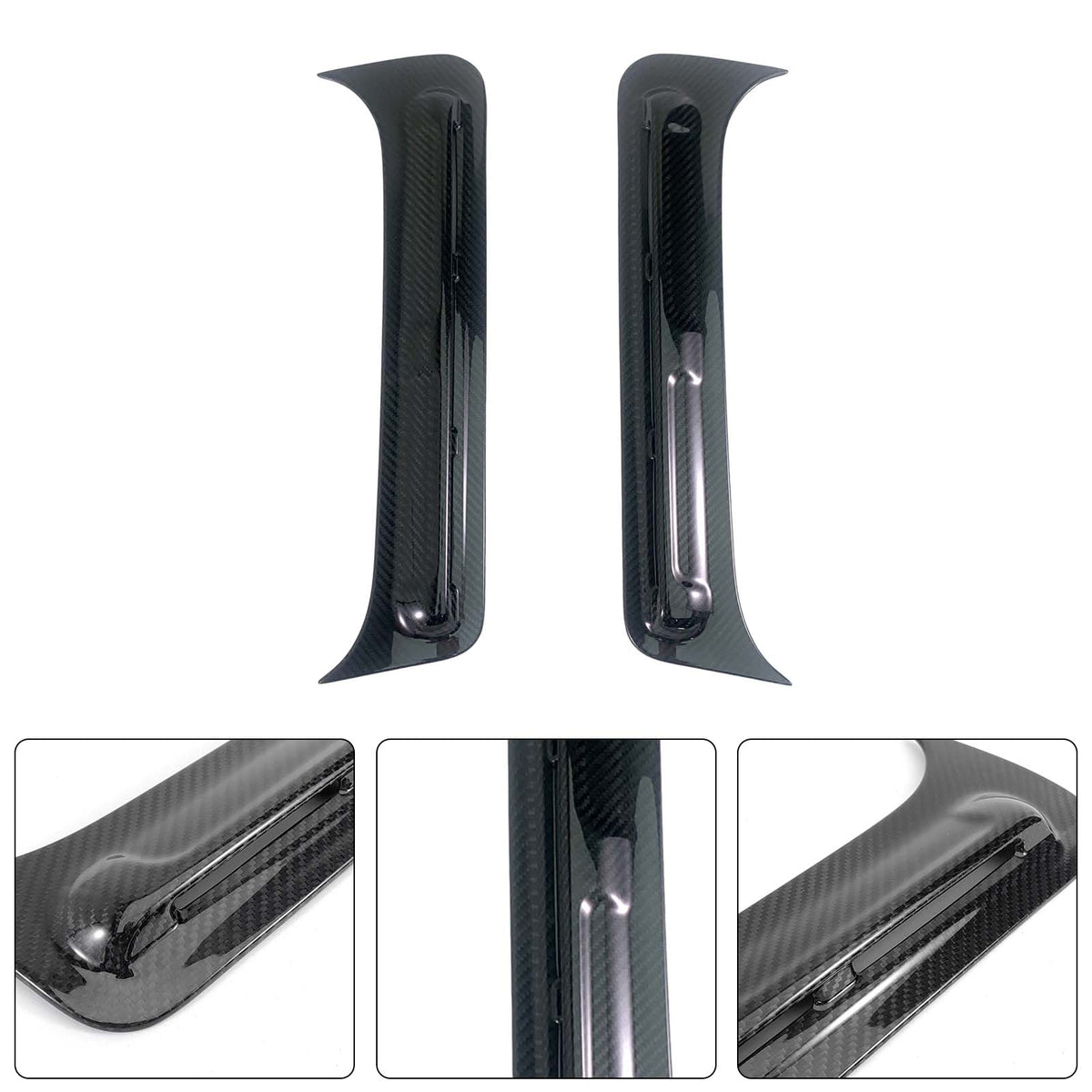 2019-2023 Mercedes Benz G-Class W464 W463A Carbon Fiber M-Style D-Pillar Air Vents Generic
