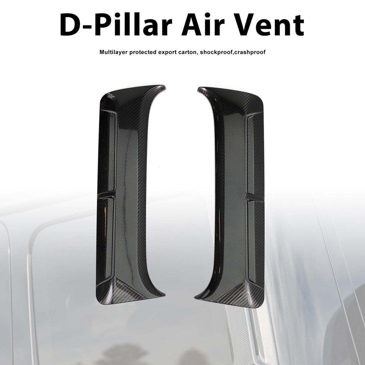 2019-2023 Mercedes Benz G-Class W464 W463A Carbon Fiber LM-Style D-Pillar Air Vents Generic