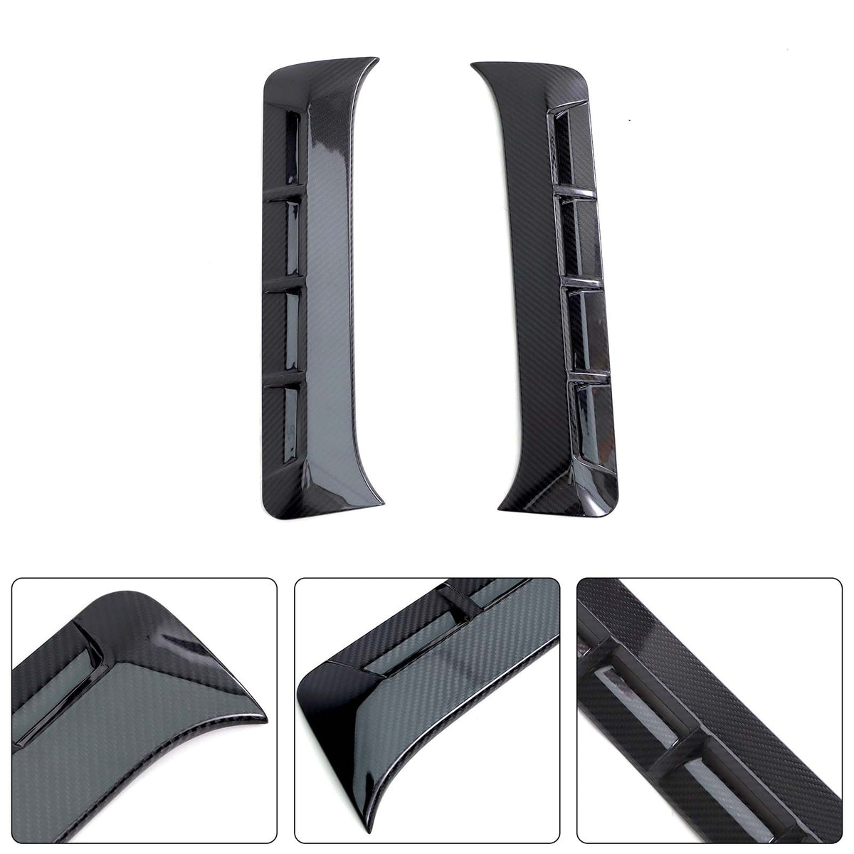 2019-2023 Mercedes Benz G-Class W464 W463A Carbon Fiber D-Pillar Air Vents Generic