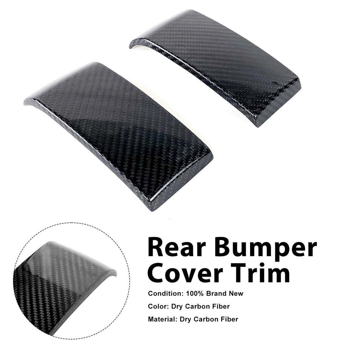 2019-2023 Mercedes Benz G-Class W464 W463A Carbon Fiber Rear Bumper Cover Generic