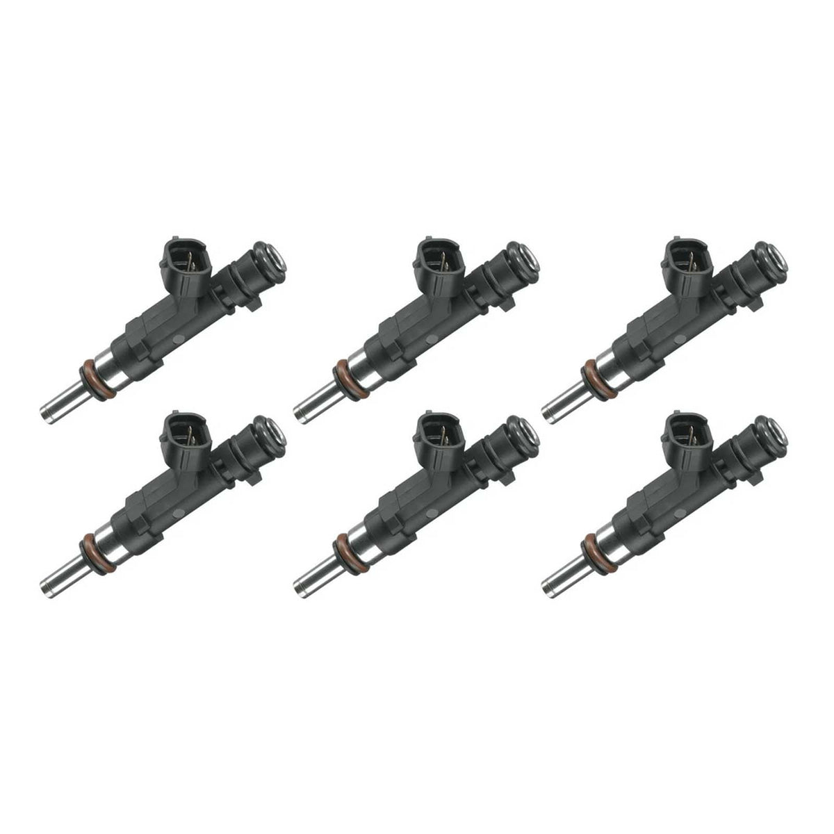 2005-2008 Audi A6 Avant C6 4F5 2.4 6Pcs Fuel Injector B00BHIQA7Q 0 280 158 054 Generic