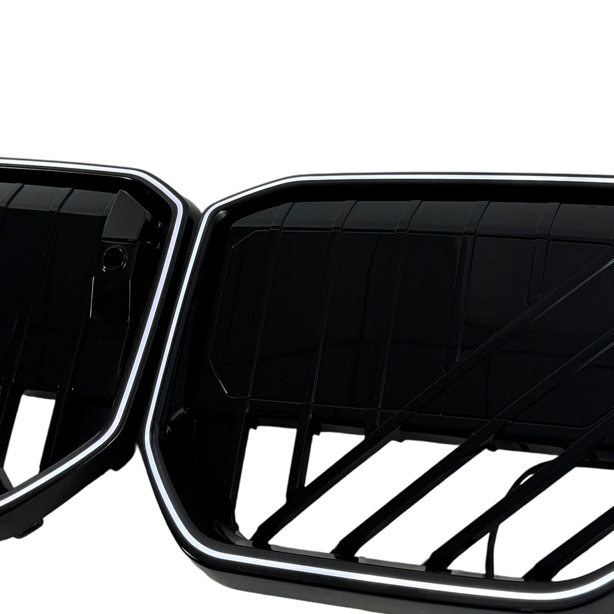 2025- BMW X3 G45 Black Front Bumper Grill Grille W/LED Light Generic