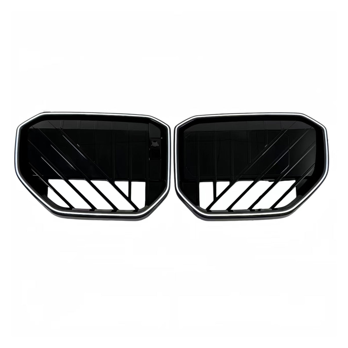2025- BMW X3 G45 Black Front Bumper Grill Grille W/LED Light Generic