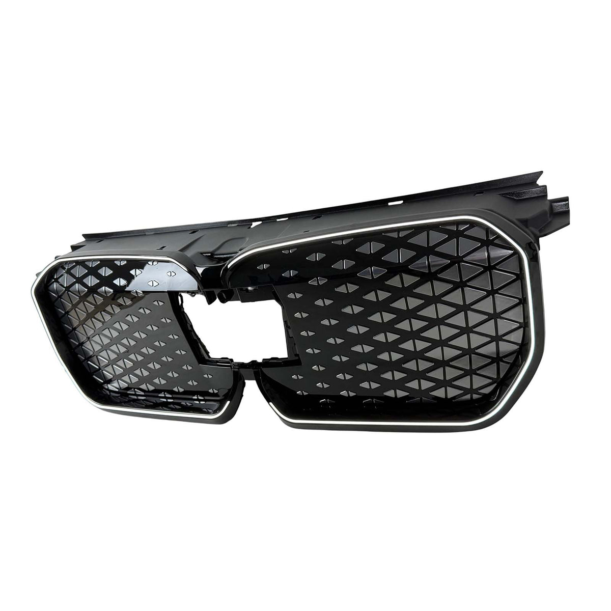 2023-2025 BMW U11 iX1 EV BEV Black Front Bumper Grill Grille Generic