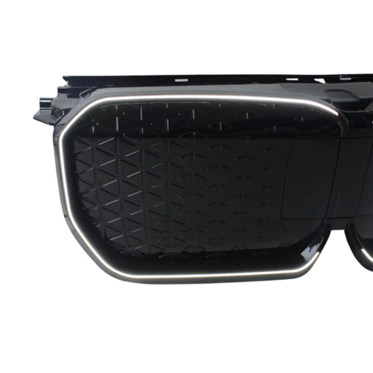 2023-2025 BMW U11 iX1 EV BEV Black Chrome Front Bumper Grill Grille Generic