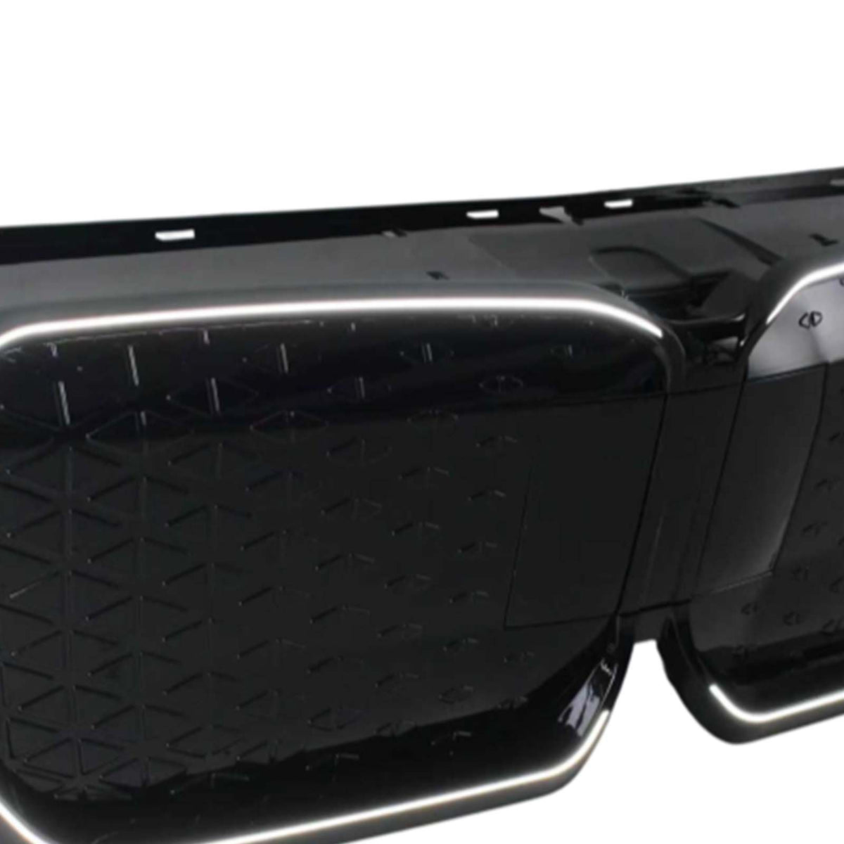 2023-2025 BMW U11 iX1 EV BEV Black Chrome Front Bumper Grill Grille Generic