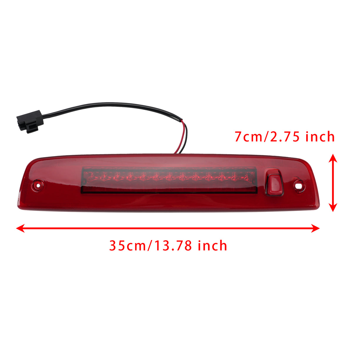 2003-2016 Ford Expedition Third Brake Light High Mount Stop Lamp 6L1Z13A613AA 7L1Z13A613A Generic
