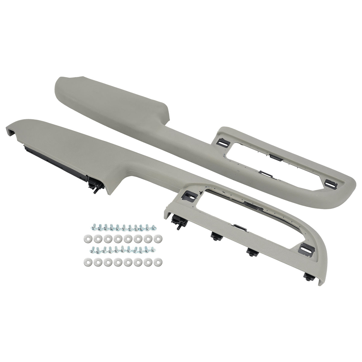 2007-2009 Chevrolet Silverado 3500 HD 2Pcs Front Door Panel Armrest Repair 25780132 25780140 Generic