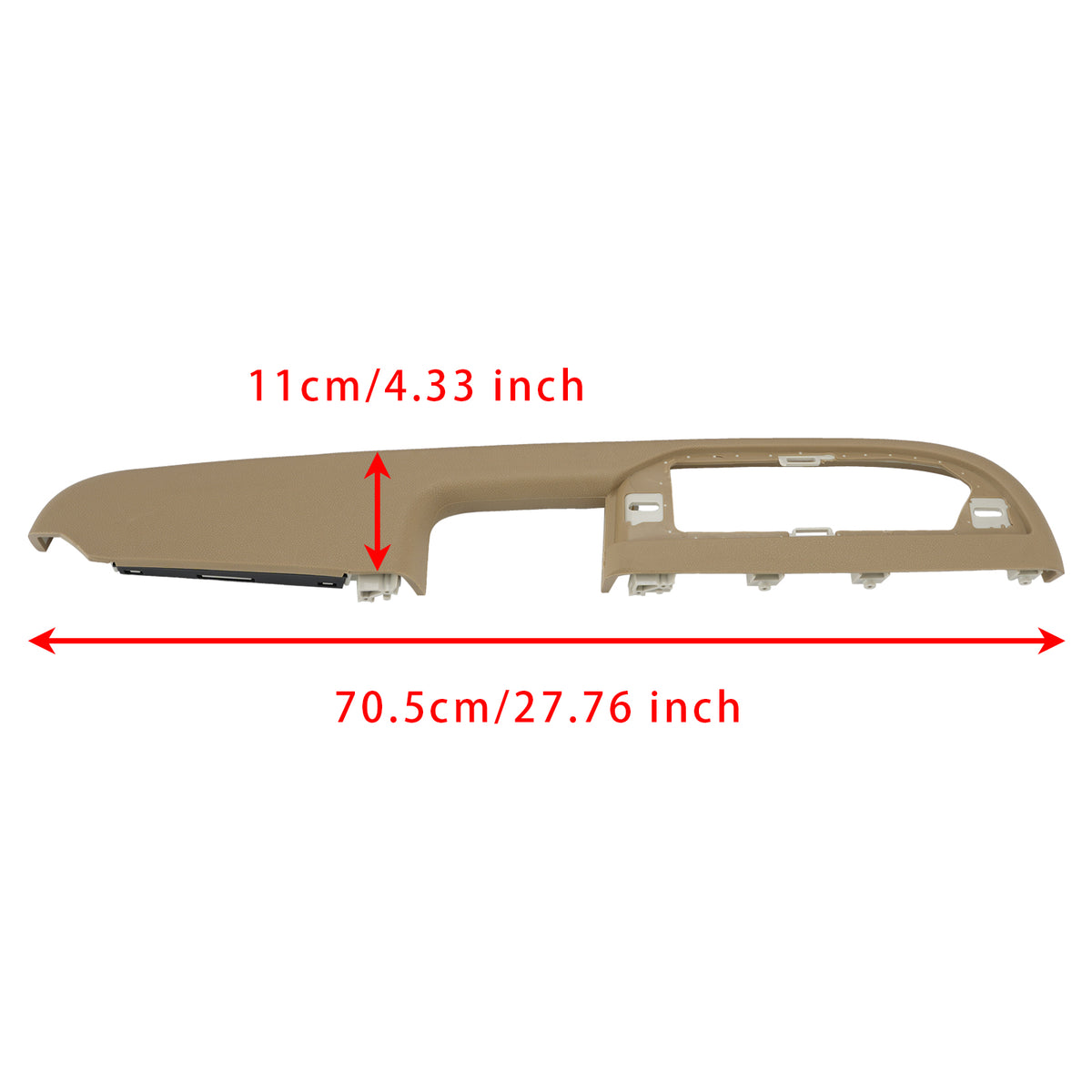 2007-2009 GMC Yukon XL 2Pcs Front Door Panel Armrest Repair Kit 25780131 25780117 Generic