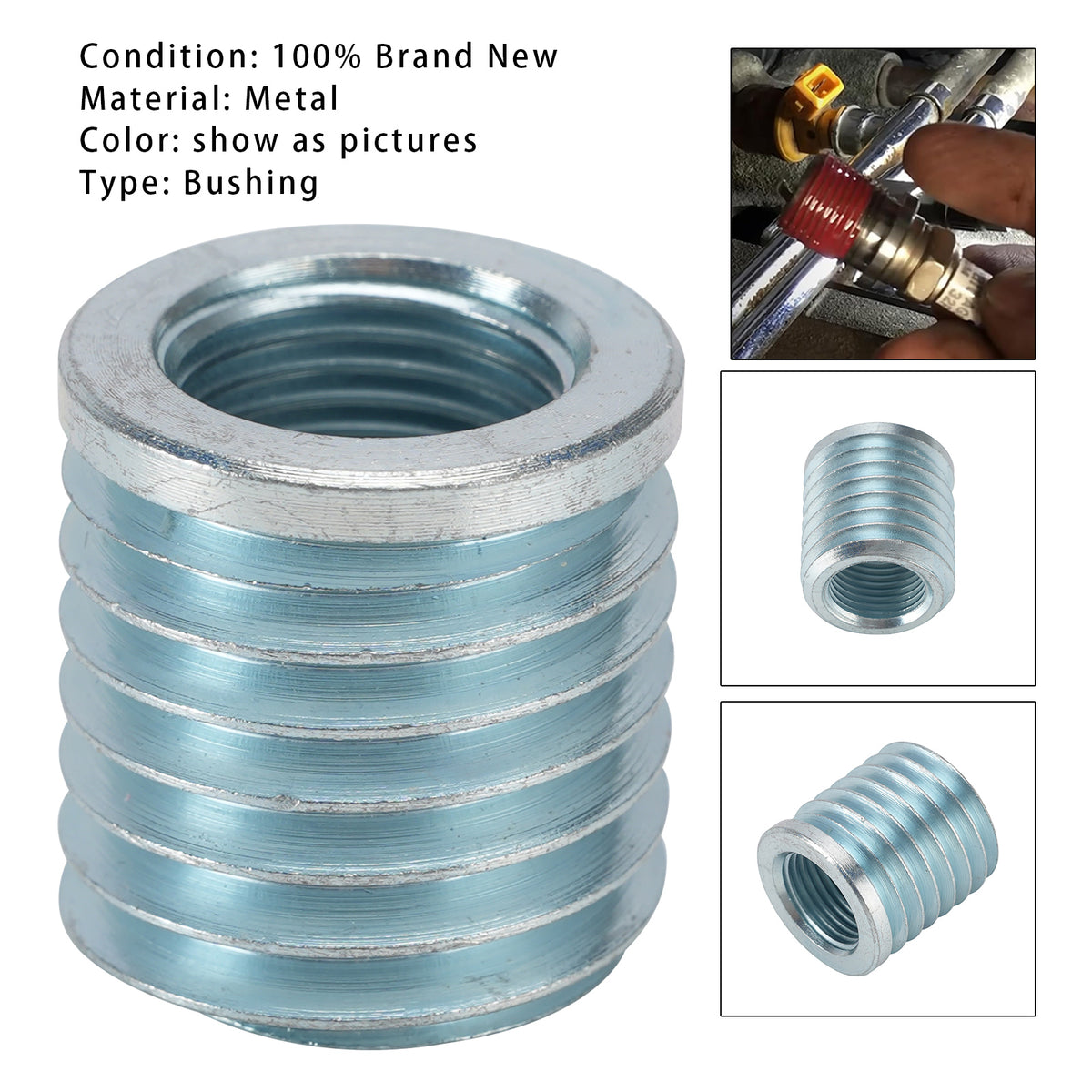 Ford Cylinder Head 4.6L 5.4L Fix Thread Failed Repair Insert Triton-Extra-Large,The bushing is Fix Thread Failed Repair Insert Extra-Large Generic