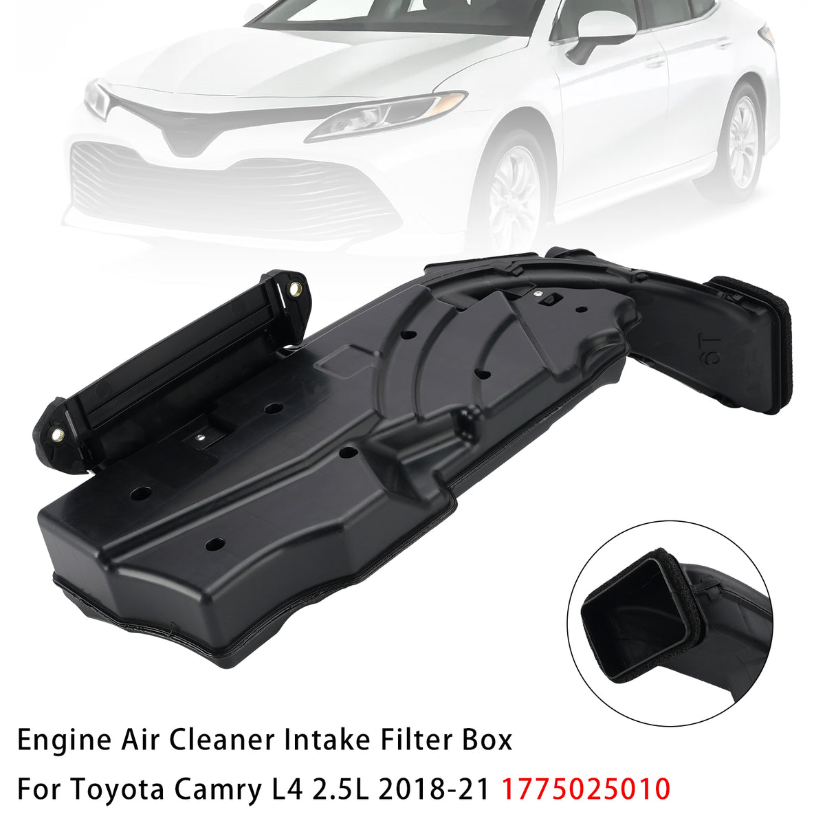 2018-2021 Toyota Camry L4 2.5L Engine Air Cleaner Intake Filter Box 1775025010 Generic