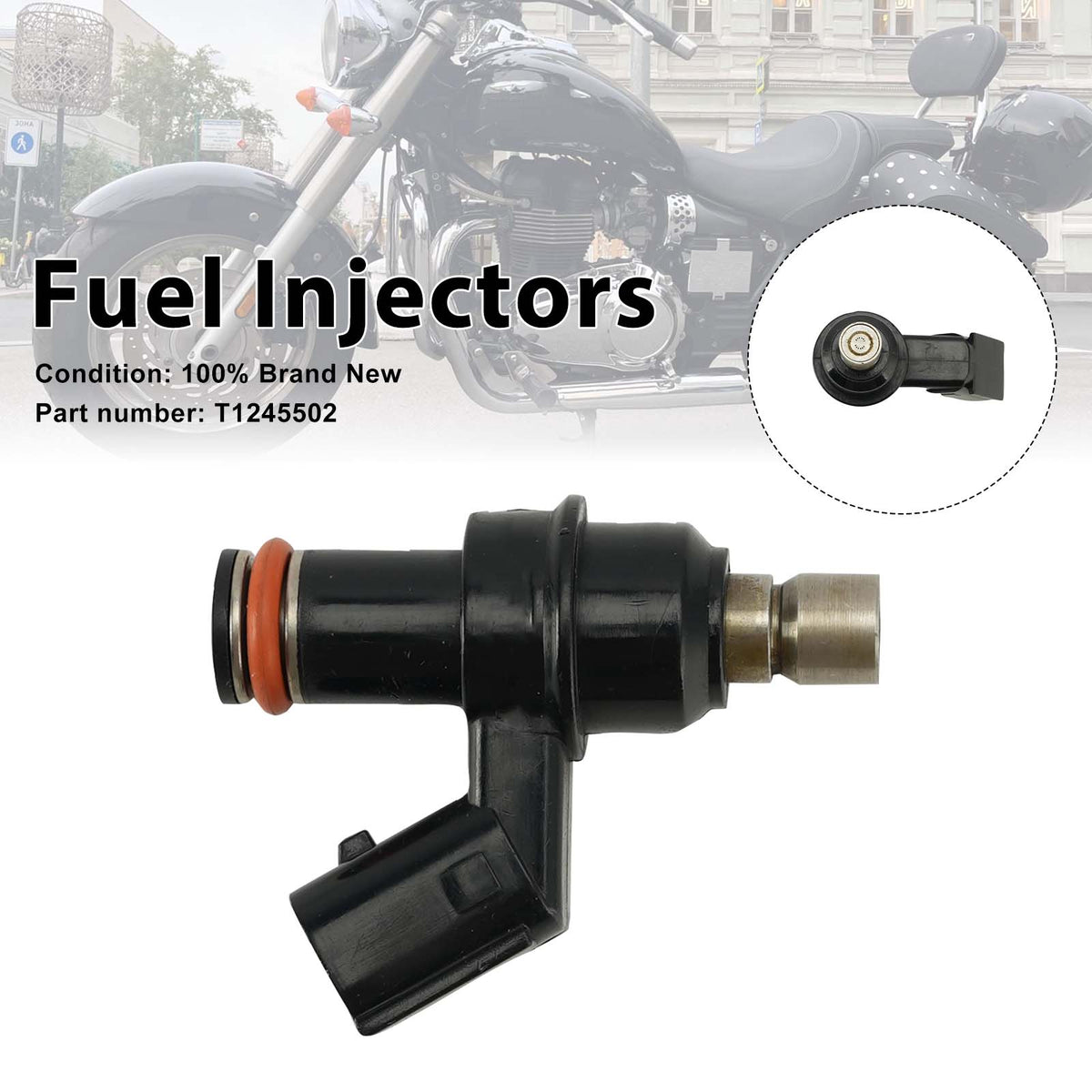 2008-2022 Triumph Bonneville T100 EFI Fuel Injectors T1245502 Generic