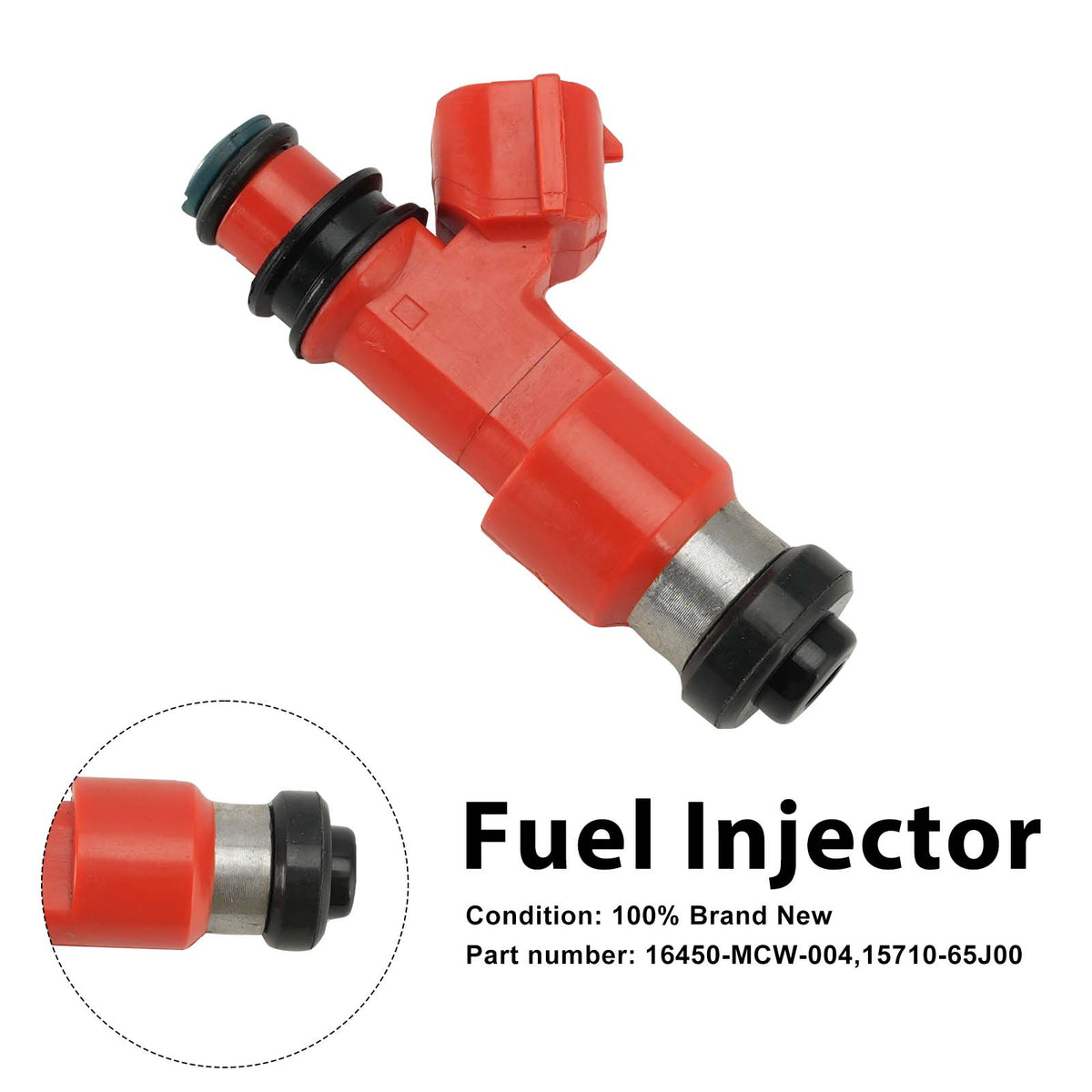 2002-2009 Honda VFR800 Fuel Injectors 16450-MCW-004 15710-65J00 Generic