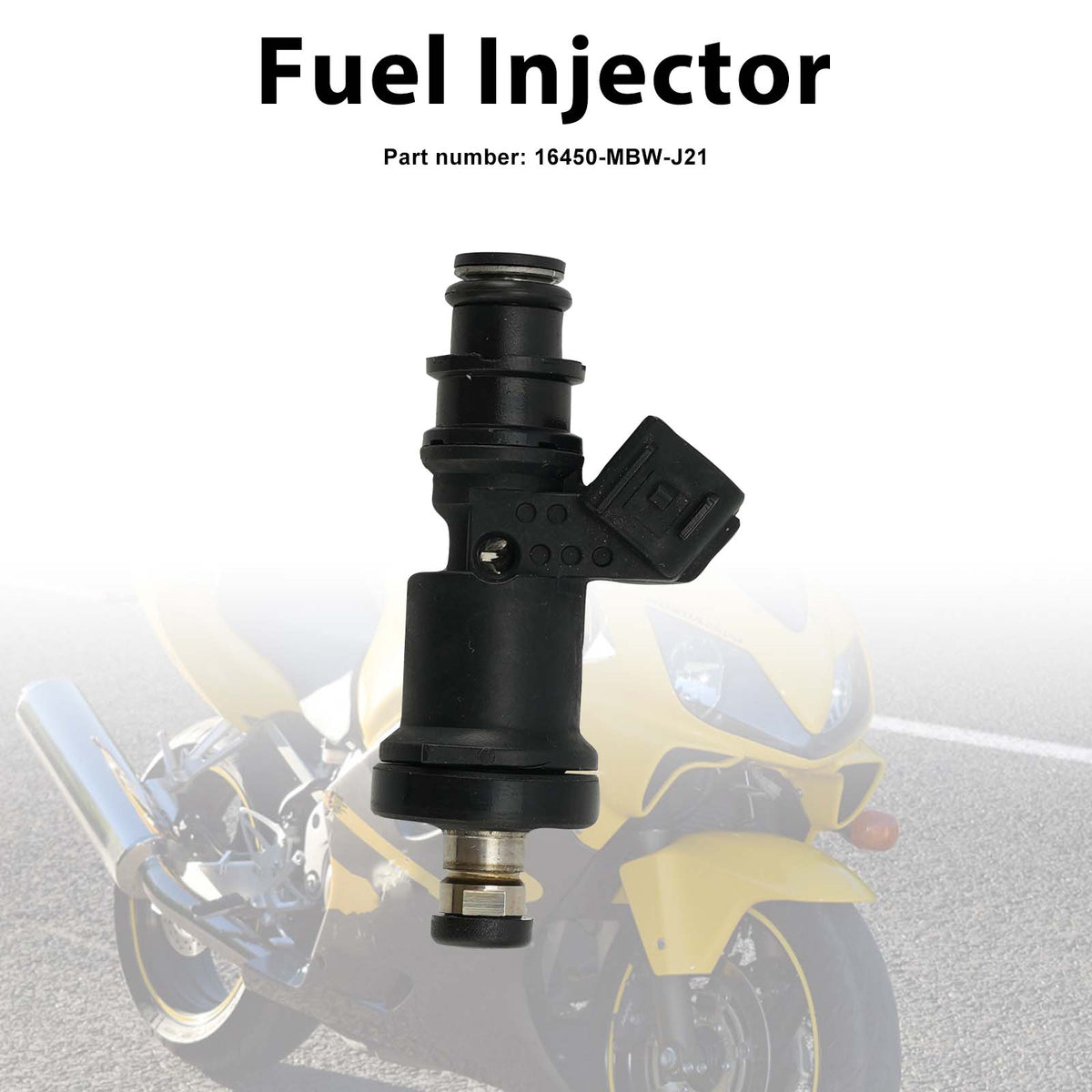 2006 Honda CBR600F4 A - CBR600F4I THROTTLE BODY Fuel Injectors 16450-MBW-J21 Generic
