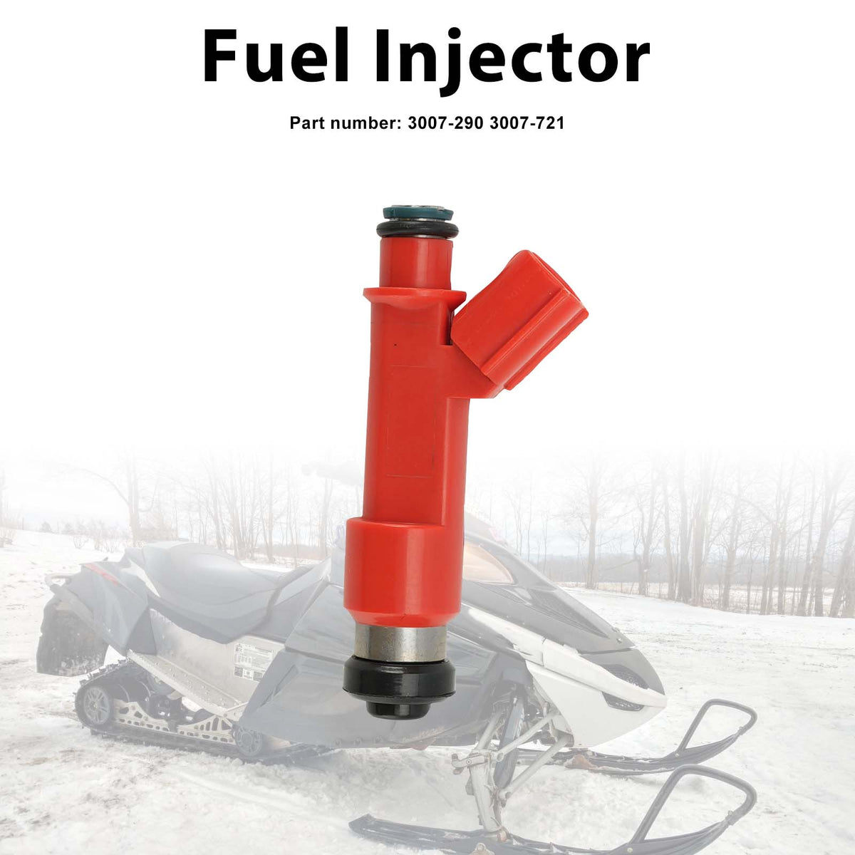 2007-2009 Arctic Cat F1000 Fuel Injectors 3007-290 3007-721 Generic