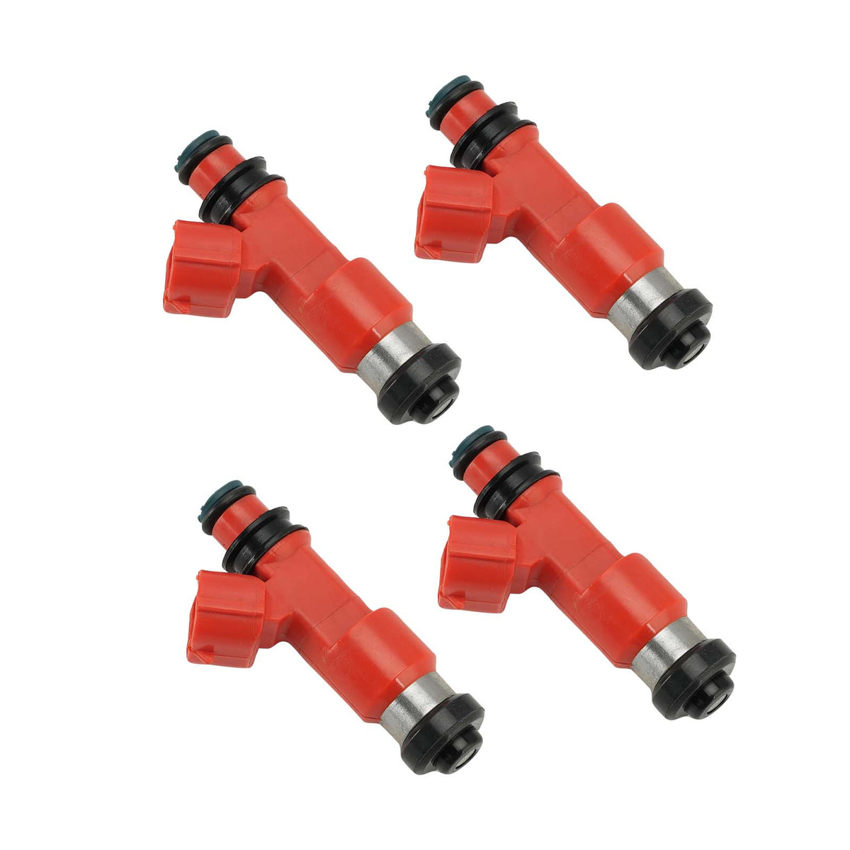 2002-2009 Honda VFR800 4PC Fuel Injectors 16450-MCW-004 15710-65J00 Generic