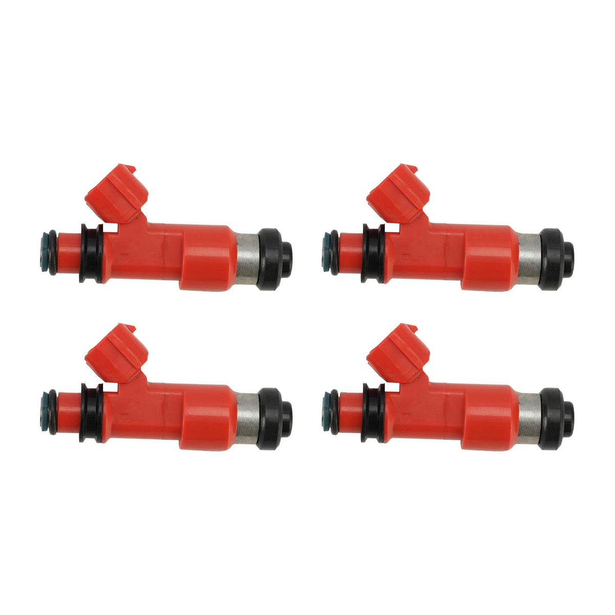 2002-2009 Honda VFR800 4PC Fuel Injectors 16450-MCW-004 15710-65J00 Generic