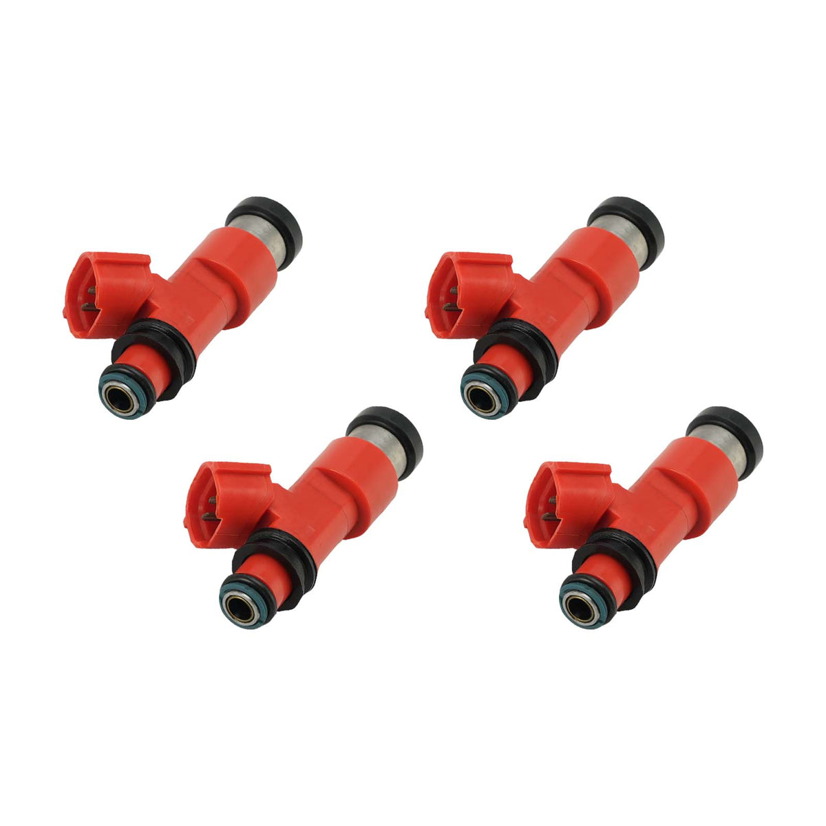 2002-2009 Honda VFR800 4PC Fuel Injectors 16450-MCW-004 15710-65J00 Generic