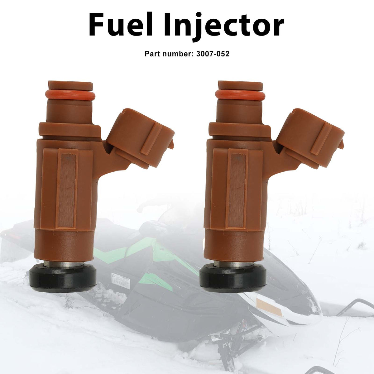 2004-2017 Arctic Cat SnoPro 500 F5 ZR 4000 2PC Fuel Injectors 3007-052 Generic