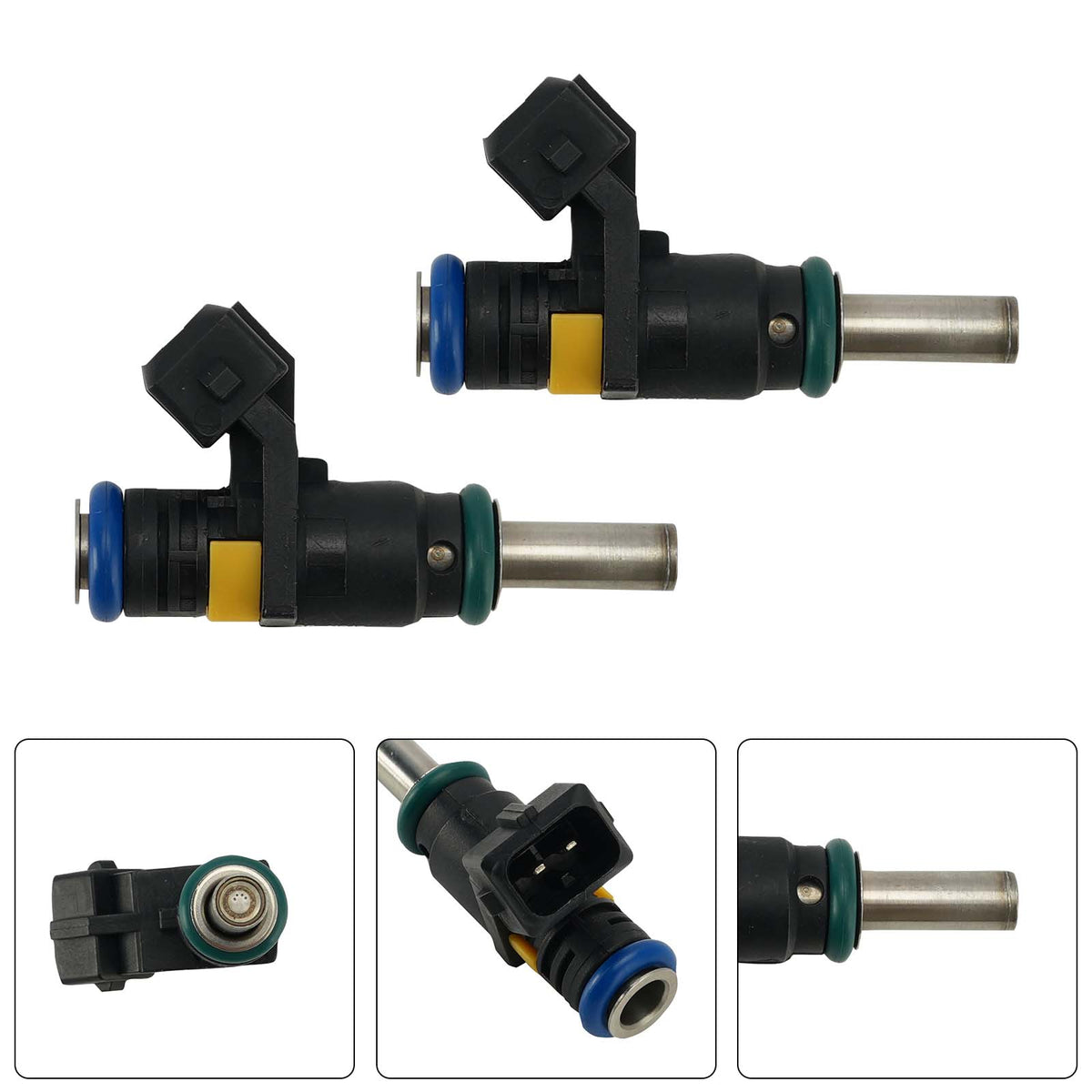 2013 Arctic Cat Side by Side WILDCAT 4 INTERNATIONAL METALLIC GREEN - U2013W4W1POSA THROTTLE BODY ASSEMBLY [100041] 2PC Fuel Injectors 0470-910 Generic