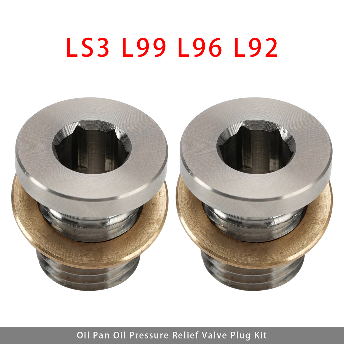 2007-2013 a wide range of GM Gen IV LS engines including LS3, L99, L96, L92, LMG, LC9, L76, and LH6 from . 2PCS Oil Pan Oil Pressure Relief Valve Plug LS3 L99 L96 L92 LMG LC9 L76 LH6 Generic