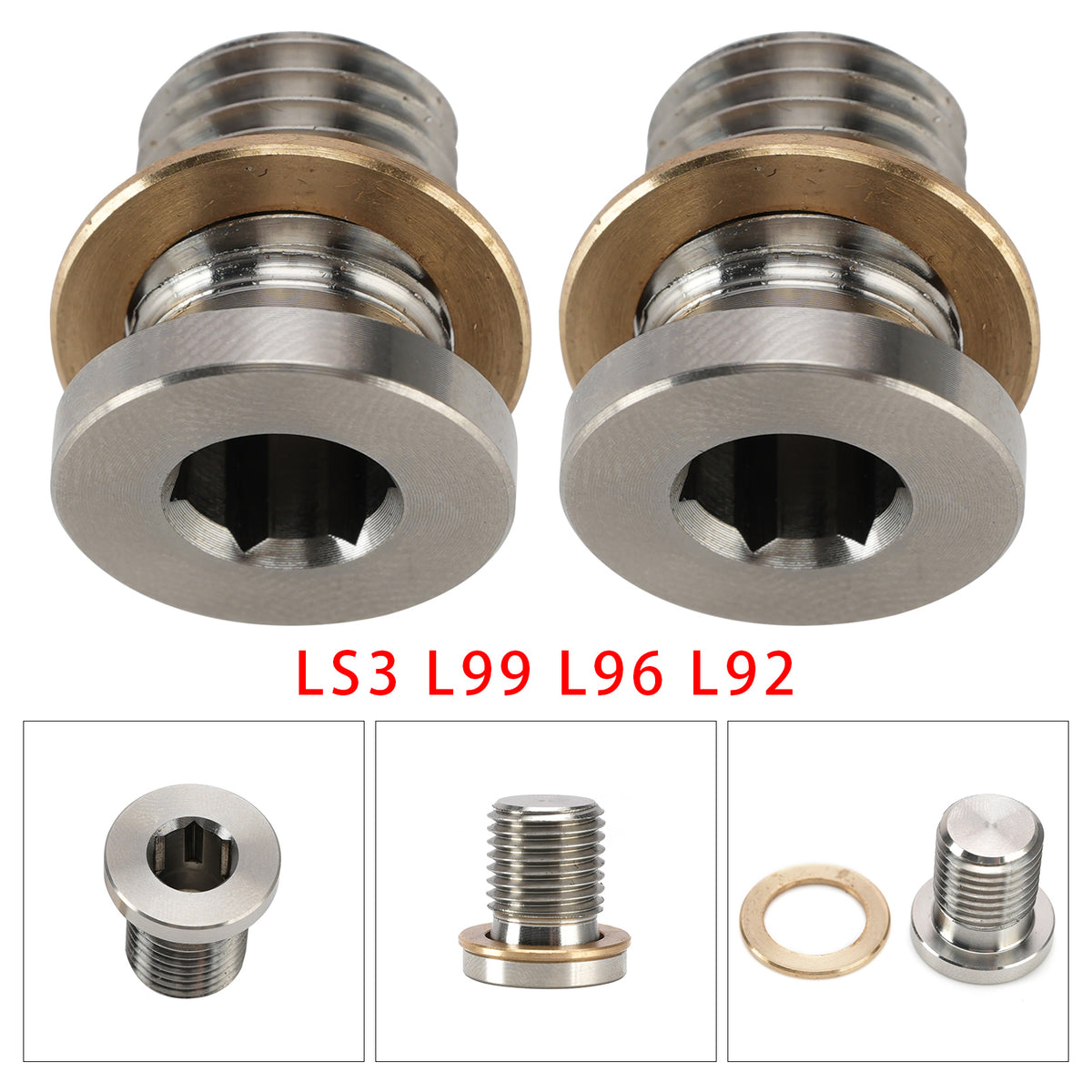 2007-2013 a wide range of GM Gen IV LS engines including LS3, L99, L96, L92, LMG, LC9, L76, and LH6 from . 2PCS Oil Pan Oil Pressure Relief Valve Plug LS3 L99 L96 L92 LMG LC9 L76 LH6 Generic