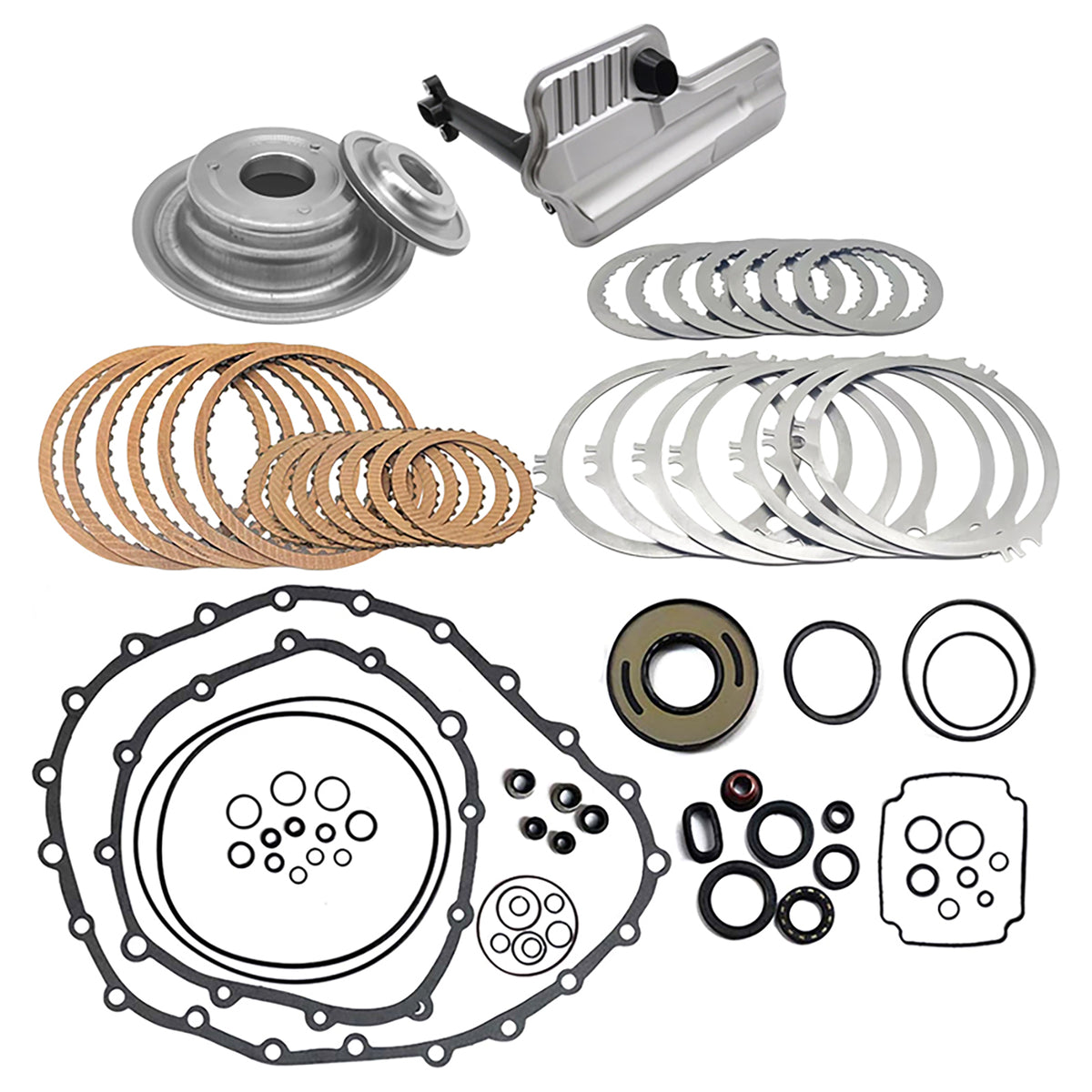 2006 AUDI A5 L4 1.8L 2.0L/V6 3.0L -14 CVT Auto Transmission Master Overhaul Rebuild Kit VL381 T10900E (T10902E+T151080B+T151081A) Generic