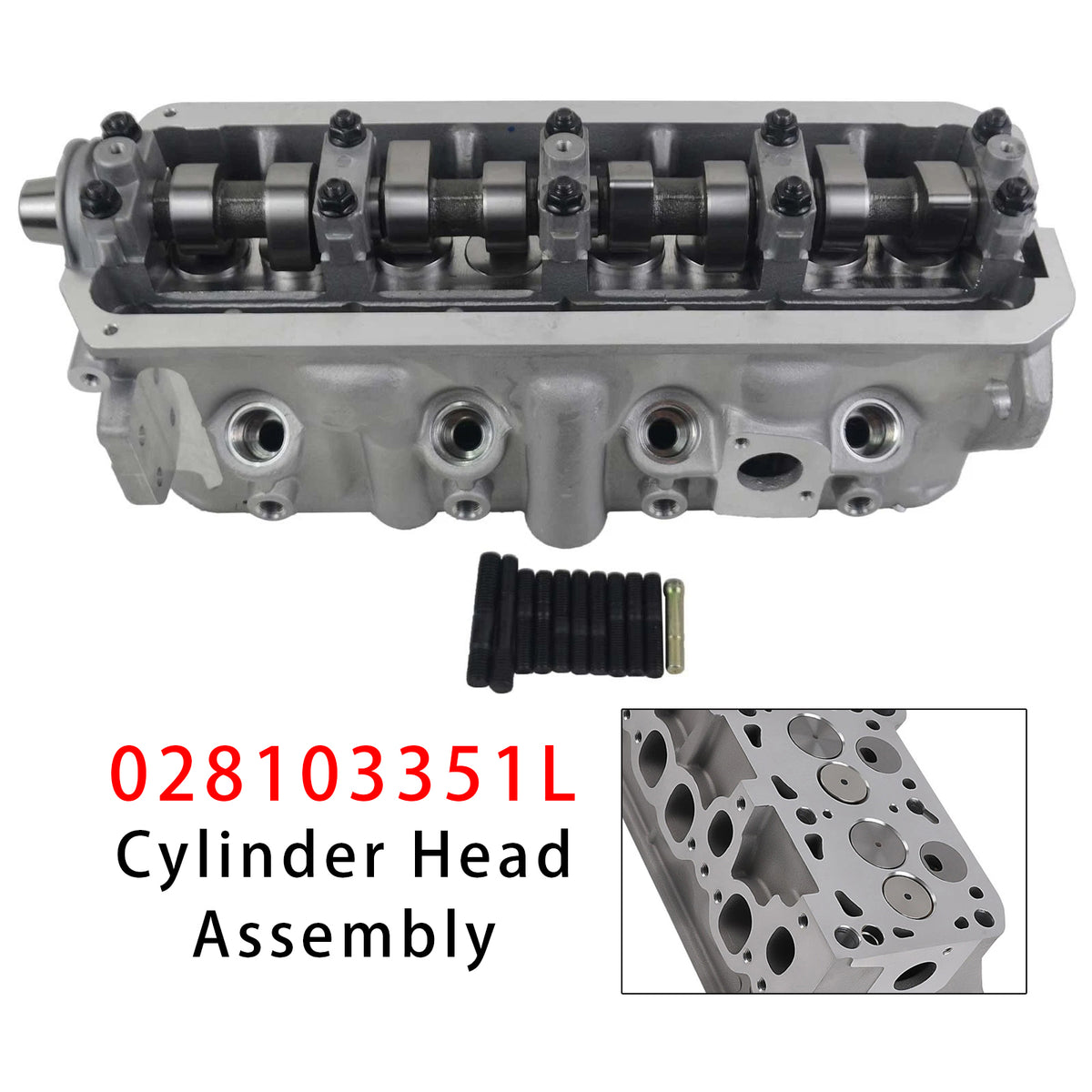 1999-2001 VW Polo (6N2) 1.9 D Complete Cylinder Head 028103351L 028103351N Generic