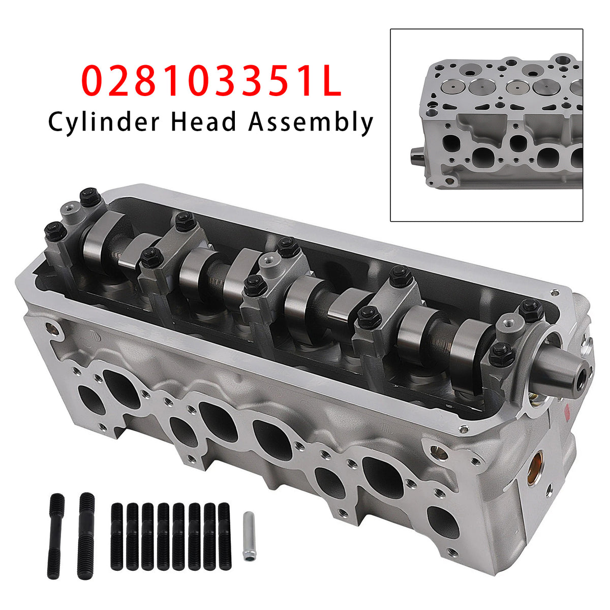 1994 VW Polo Box (6NF) ( /09 - 1999/12) Complete Cylinder Head 028103351L 028103351N Generic