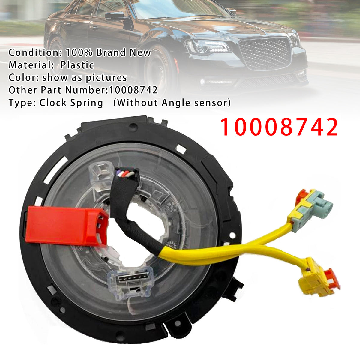 2015-2023 Dodge CHARGER Clock Spring Without Heated 5VN53DX9AE 10008742 Generic