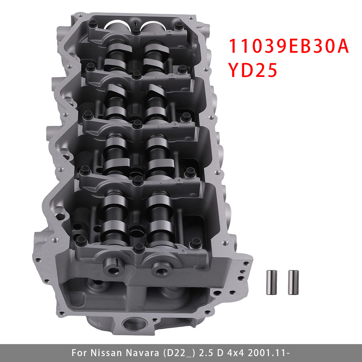2006 Nissan NP300 Navara (D40) 2.5 dCi 4WD .10 Complete Cylinder Head 11039-EB30A 908910 11039EB30A Generic