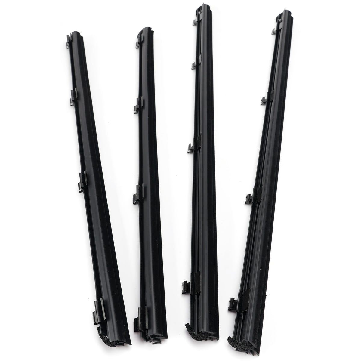 2010-2015 Lexus RX350(GGL10/GGL15) 4Pcs Inner Door Glass Weatherstrip 68173-48050 68174-48050 Generic