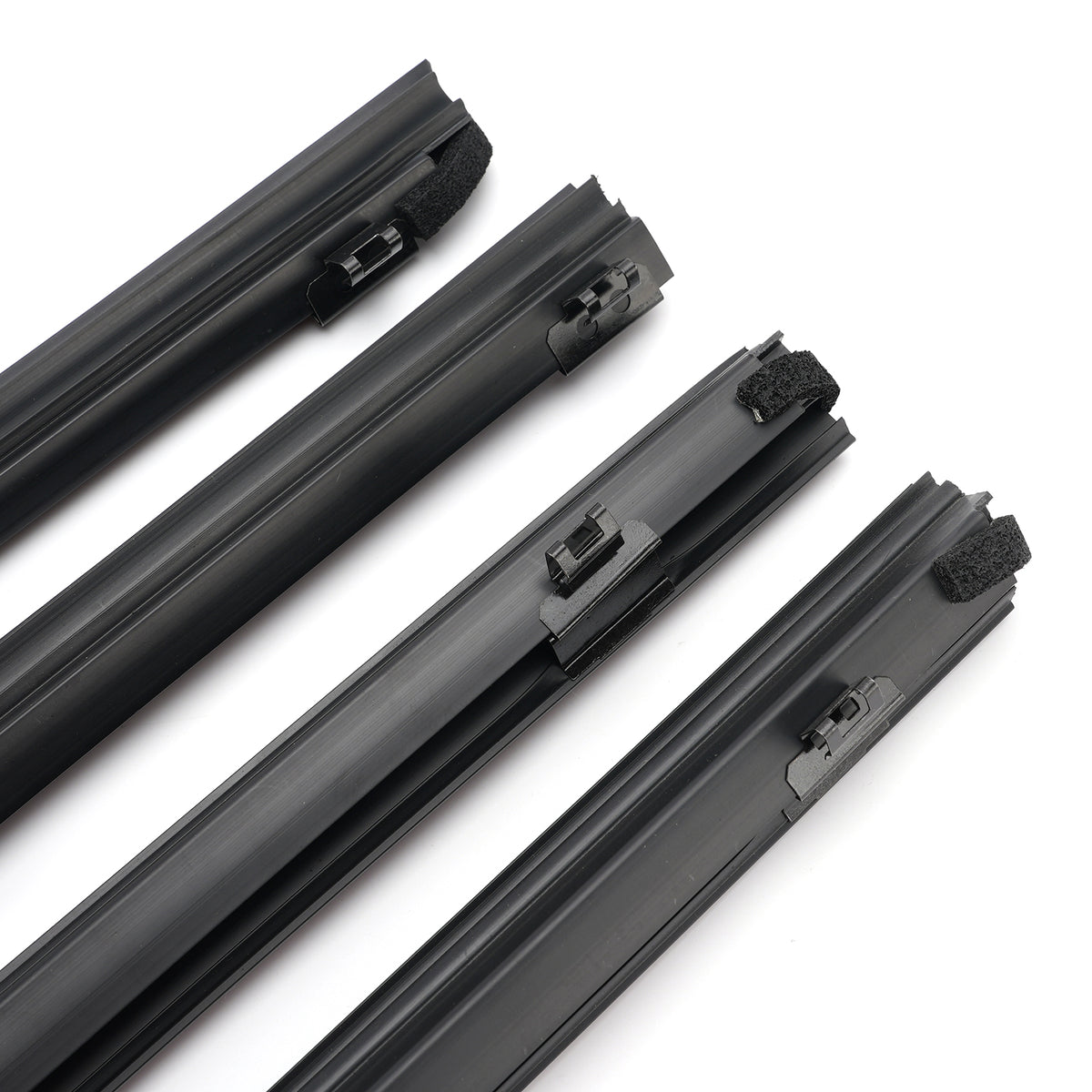 2010-2015 Lexus RX450h (GYL10/GYL15) 4Pcs Inner Door Glass Weatherstrip 68173-48050 68174-48050 Generic