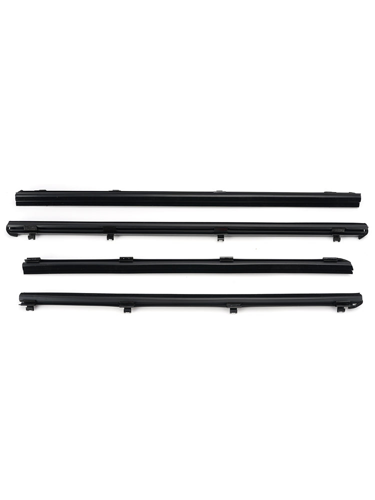 2010-2015 Lexus RX450h (GYL10/GYL15) 4Pcs Inner Door Glass Weatherstrip 68173-48050 68174-48050 Generic