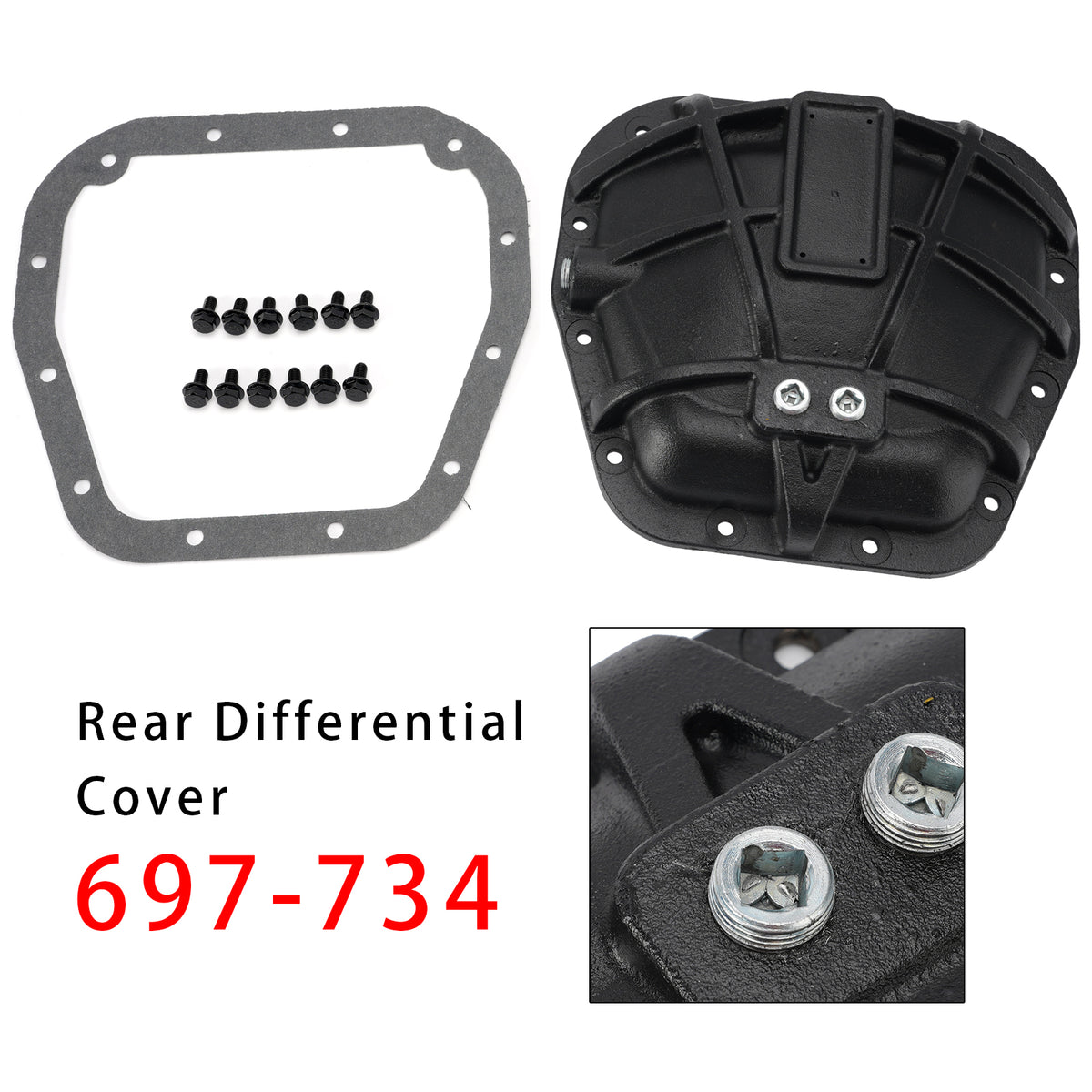 1997-2002 Ford E-150 Econoline Rear Differential Cover 697-734 BL3Z4033A Generic