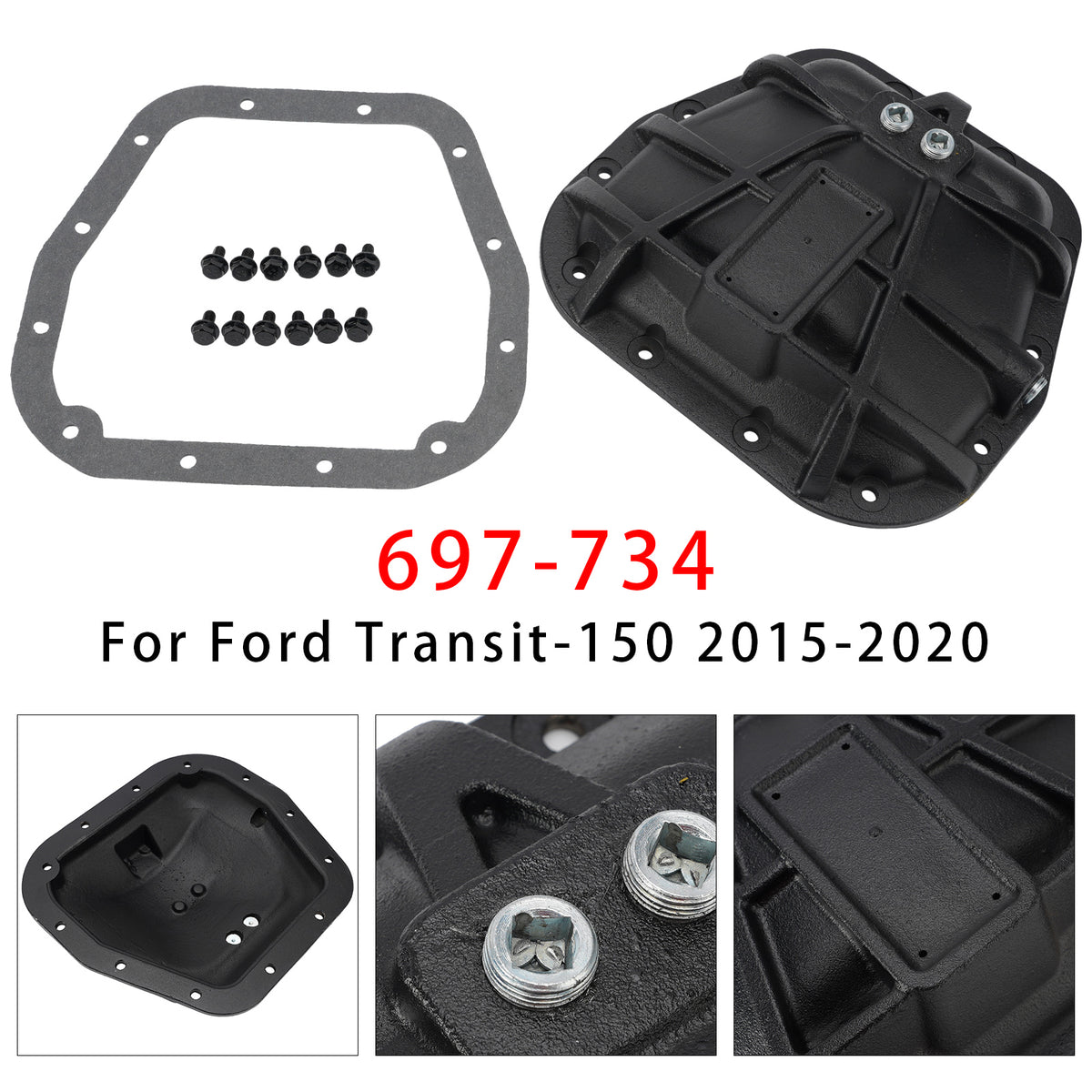 2015-2020 Ford Transit-350 HD Rear Differential Cover 697-734 BL3Z4033A Generic