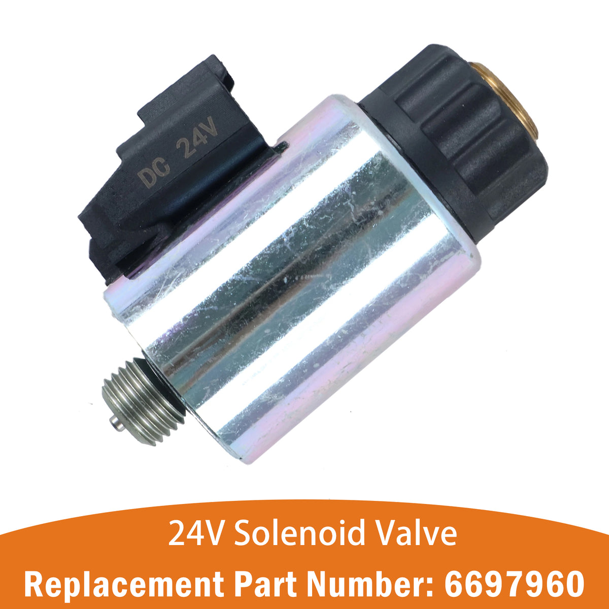 Bobcat Work Machine UW53 Solenoid Valve 24V 6697960 Generic